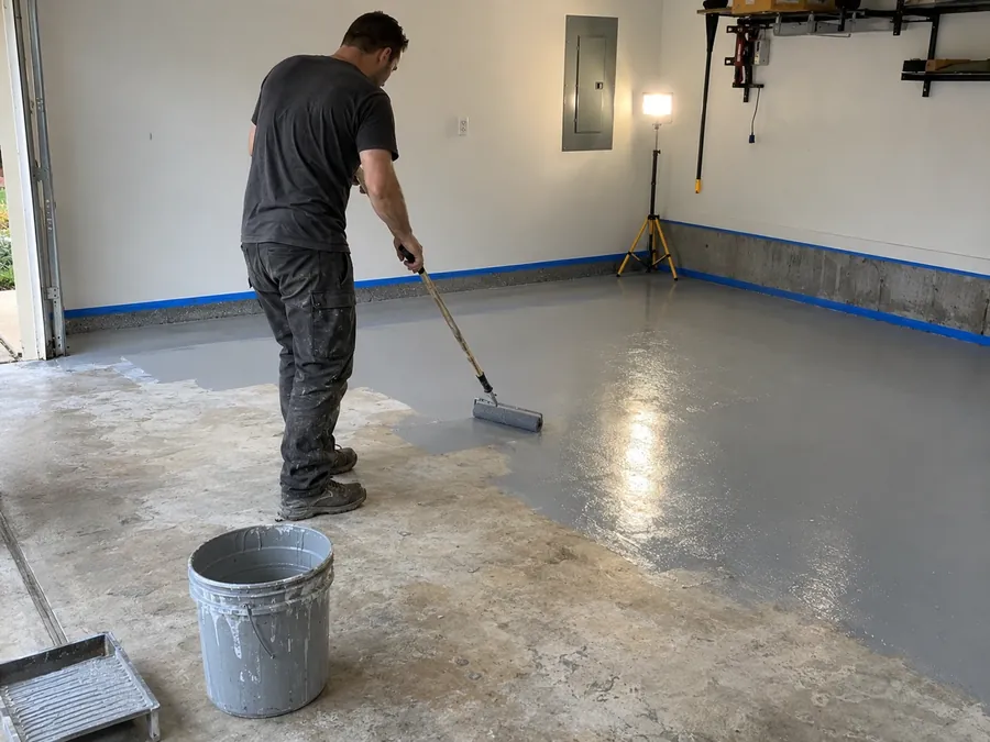 Epoxy and polyaspartic coating systems compared